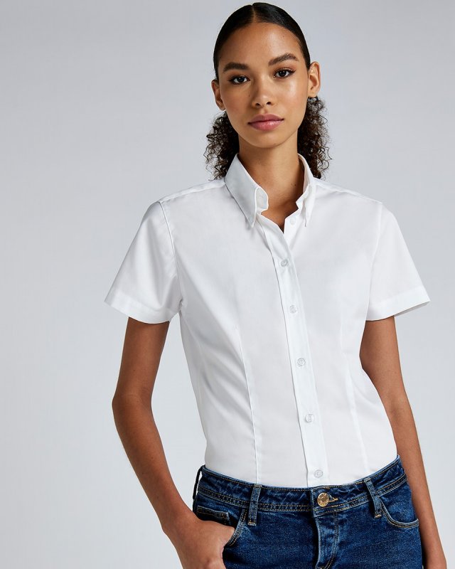  Damen Premium Oxford Hemd, Kustom Kit